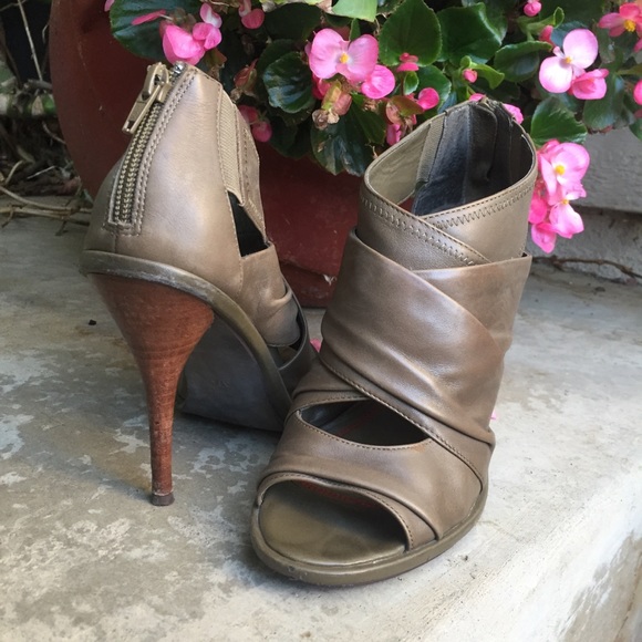 Miss Sixty Sydney Leather Booties size 37.5 - Picture 1 of 9